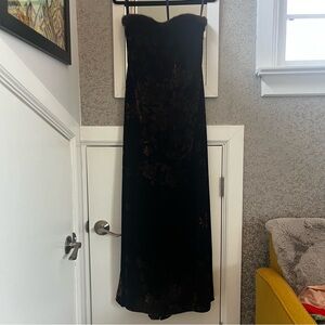 Rickie Freeman Velvet Gown